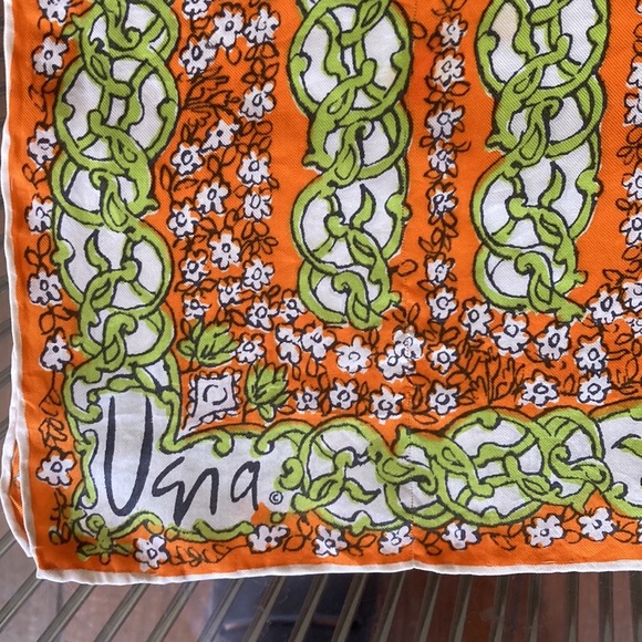 Vintage Vera Neumann rectangular scarf - Picture 7 of 11